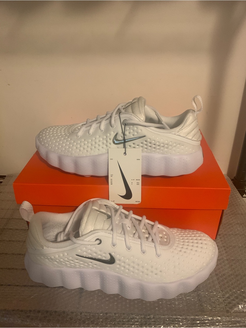Nike Mind 002 White Vast Grey HQ4308-100 - Men’s Size 10